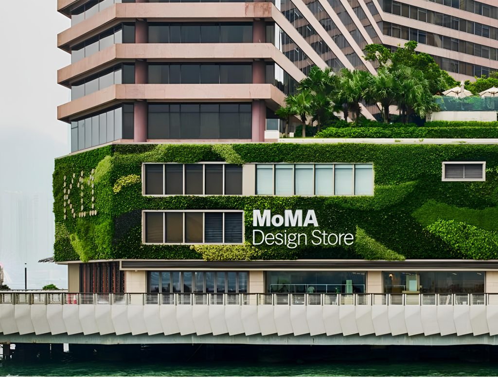 Groene gevel in Kuala Lumpur bekleed met ForestWall