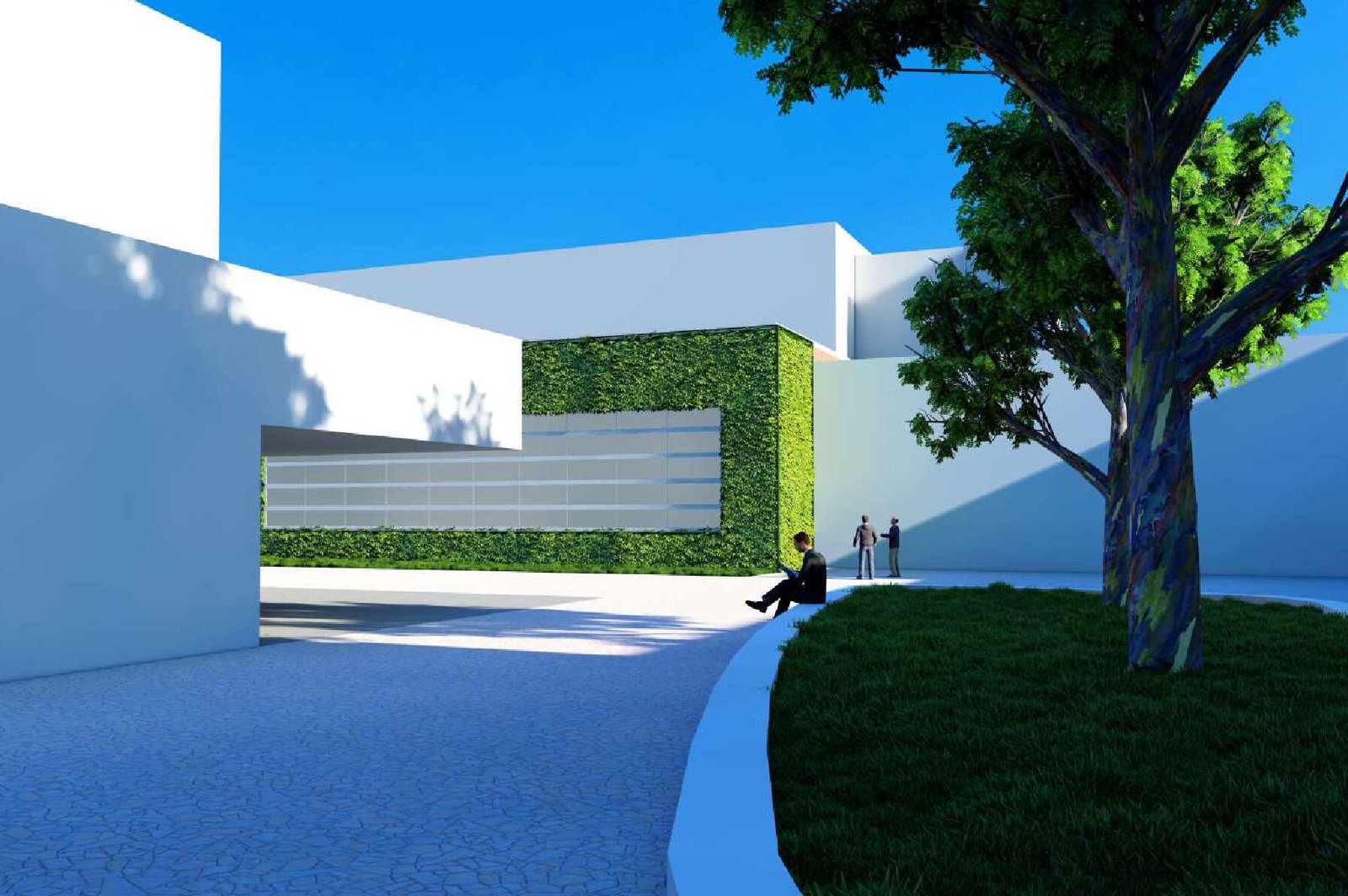 3D model van projectlocatie onderzoek