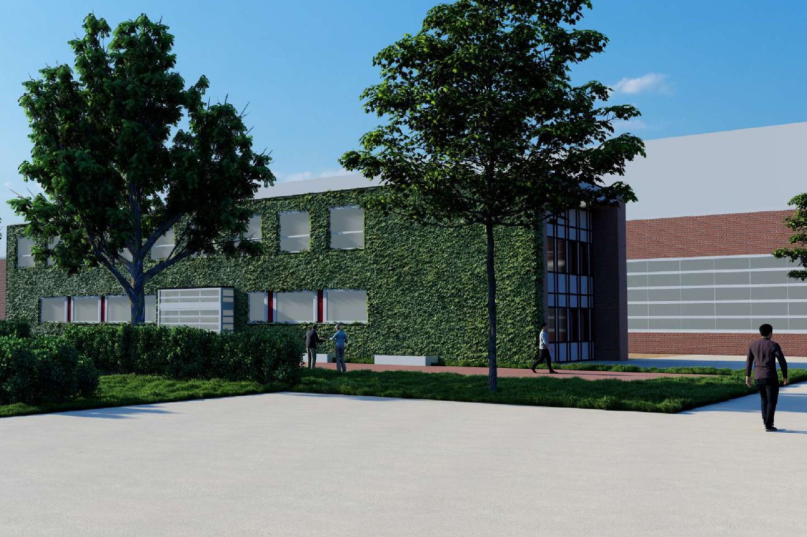 3D model van projectlocatie onderzoek